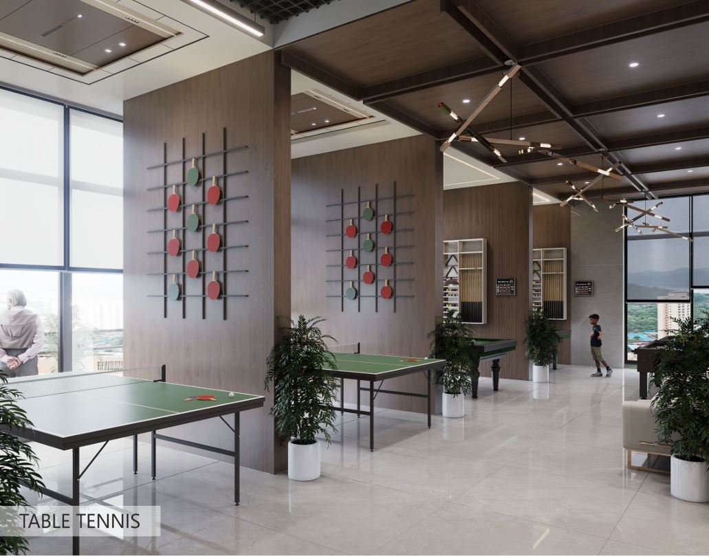 Table Tennis Zone at Balaji Serenity . Vinay Nagar . Arihant Associates . Mira Road East.